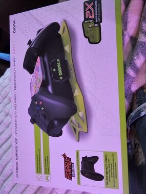 The Bionik Power Stand Pro + Quickshot Pro 2-in-1 Bundle for Xbox Series X/S NIB